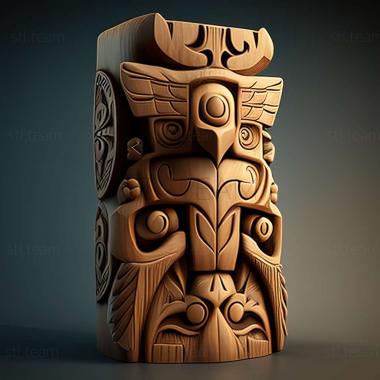 3D model totem (STL)